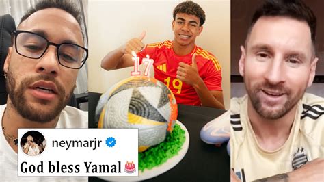 Famous Reaction On Lamine Yamal S Th Birthday Youtube