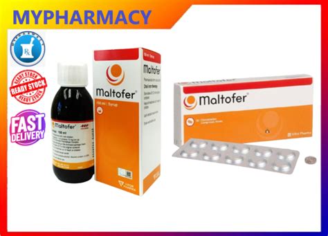 Maltofer Chewable Tablet S Syrup Ml Iron Supplement Bantu