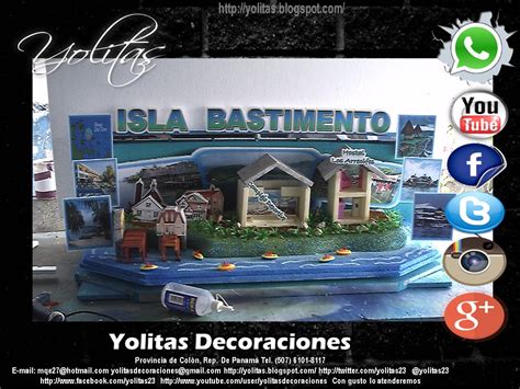 Yolitas Decoraciones Isla Bastimentos Maquetas en Panamá