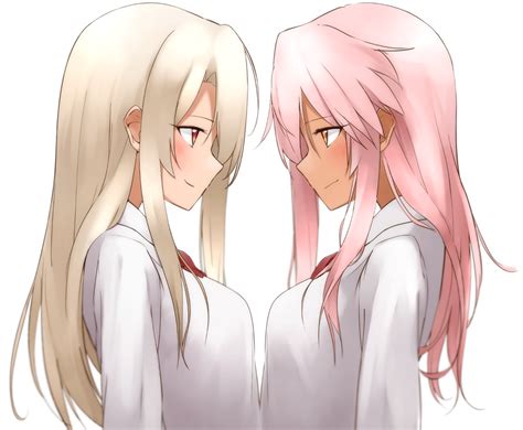 Illyasviel Von Einzbern And Chloe Von Einzbern Fate And 1 More Drawn