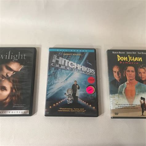 Media Lot Of 3 Summit Entertainment Dvd Movies Twilight And Don Juan