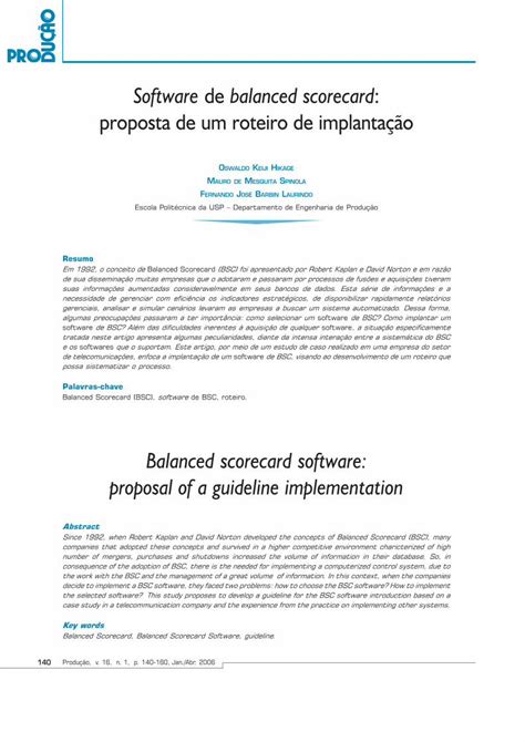 PDF Software de balanced scorecard PDF fileEm razão dos processos