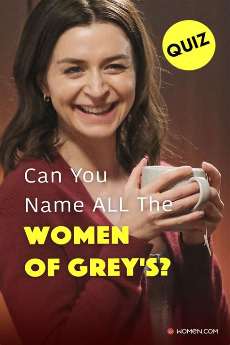 Quiz Can You Name All The Women Of Greys Anatomy Greys Anatomy Anatomy Greys Anatomy Quiz