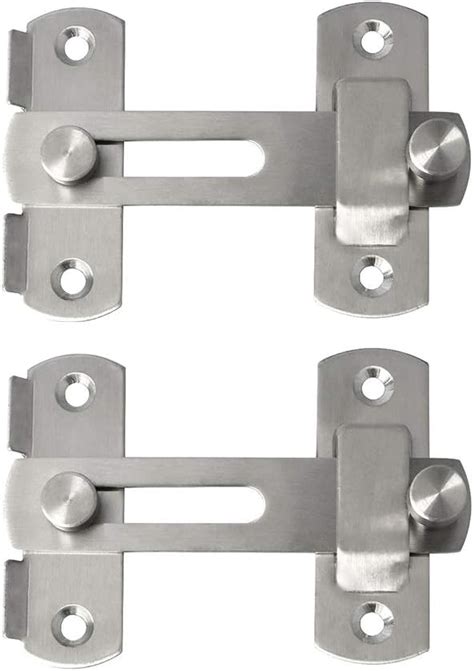 Sayayo Door Lock Slide Gate Latch Tiny Door Bolt Stainless Steel