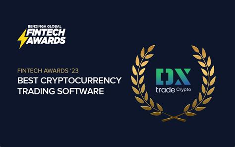 Crypto Trading Software DXtrade Crypto Wins Benzinga Global Fintech