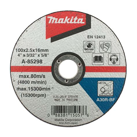 Makita Cutting Off Wheel Sh Construction And Building Materials