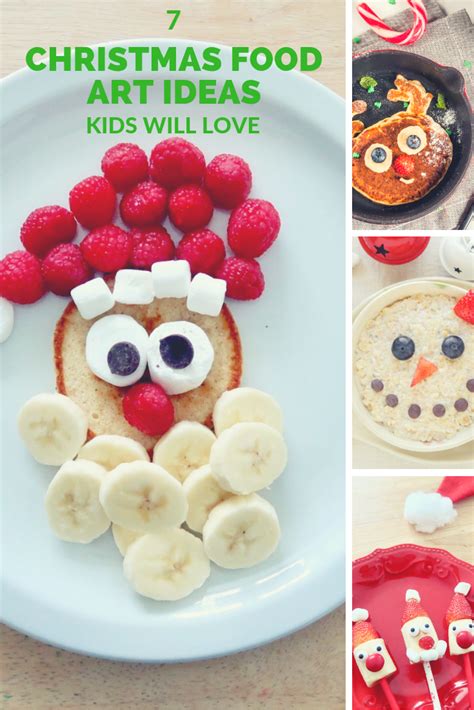 7 Fun Christmas Food Art Ideas For Kids Erin Palinski Wade