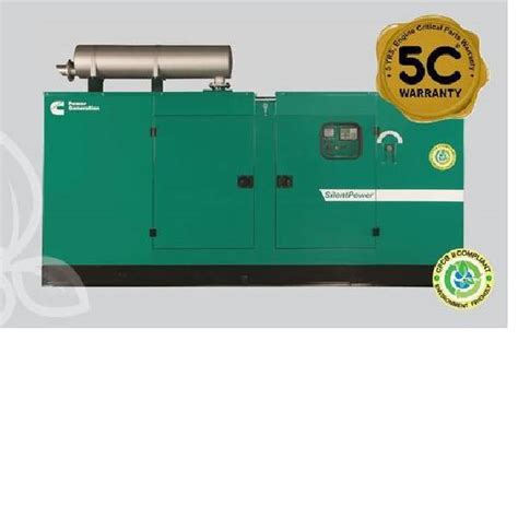 40 Kva Sudhir Cummins Silent Diesel Generator Set In Gurugram Grace Gensets