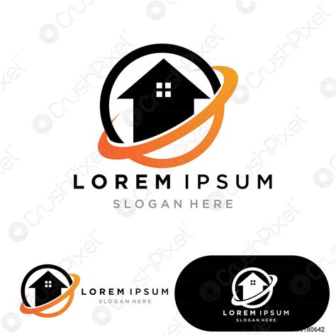 Home Buildings Logo And Symbols Icons Stock Vector Crushpixel