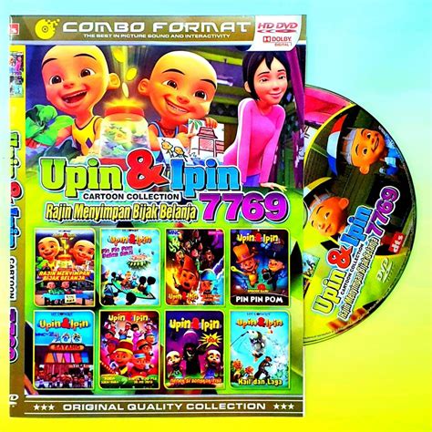 Kaset Dvd Film Koleksi Upin Ipin Terbaru Lazada Indonesia