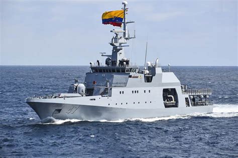 Armada De Colombia Despleg El Patrullero Arc De Agosto A Per Para