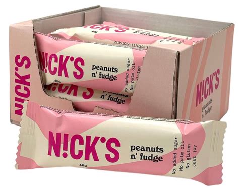 Nick S Peanuts N Fudge 15x40g HEL ESKE Lavpriskurven