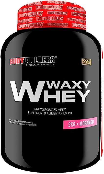 Waxy Whey Morango Kg Bodybuilders Amazon Br