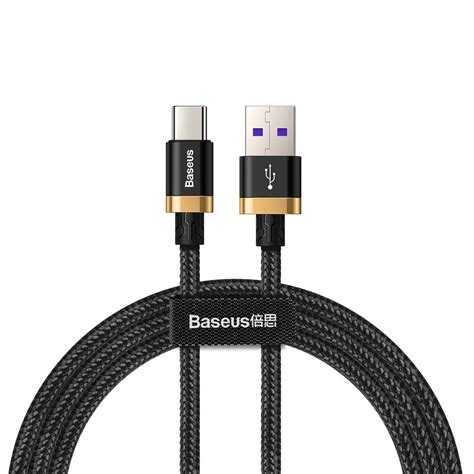 Kabel Baseus W Nylonowym Oplocie USB USB C Quick Charge Xiaomi