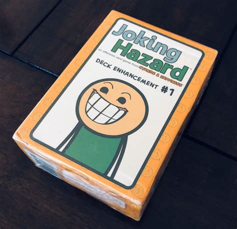 New Sealed Joking Hazard Deck Enhancement 1 Card Pack Official Expansion Pack Ebay