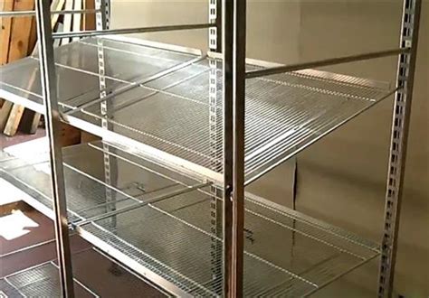 Cold Room Shelving System For Display And Storage