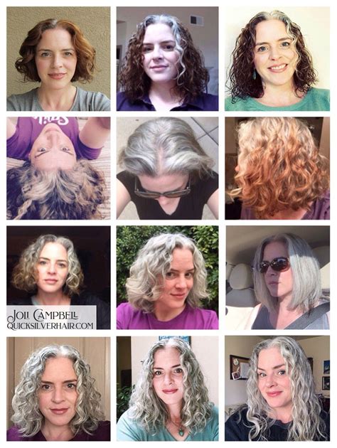 18 Before And After Transitions To Gray Hair Photos Videos Stories