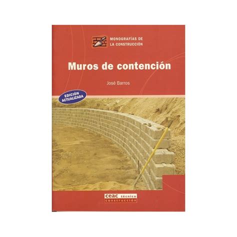 Libro Muros De Contencion 28 Libros Técnicos Online Comprar Precio