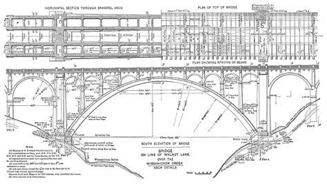 Walnut Lane Bridge: Walnut Lane Bridge Plans