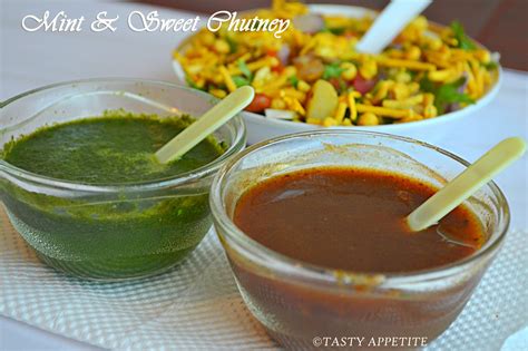 How To Make Green Chutney Sweet Chutney For Chats Mint Chutney