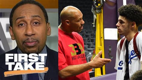 Stephen A Smith Lavar Ball Knows How To Get Lonzo To Play Better