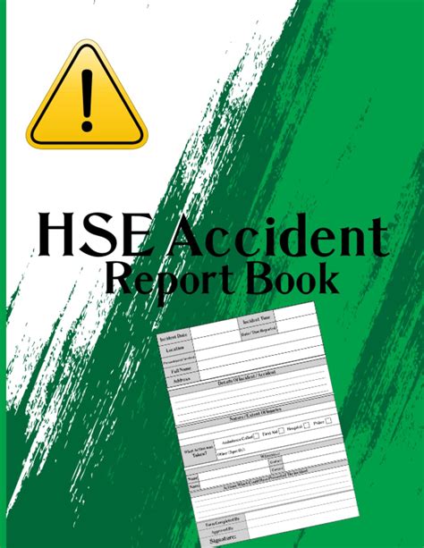 Buy Hse Accident Report Book Incident Report Log Book Track All Your