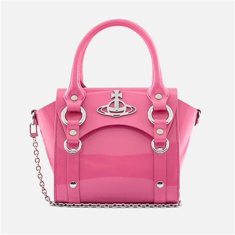 Vivienne Westwood Betty Mini Leather Bag In Pink Lyst Uk