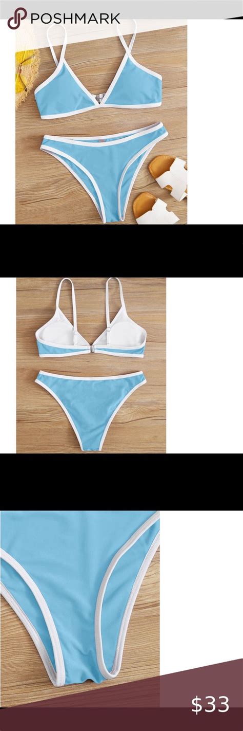 Bnwt Contrast Binding Bikini Set Bnwt Contrast Binding Bikini Set Size