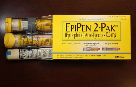 How Many People Use Epipens In America Mylans Price Increase Is