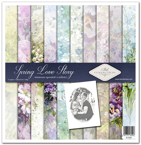 Zestaw Do Scrapbooking SLS 059 Spring Love Story ITD Collection