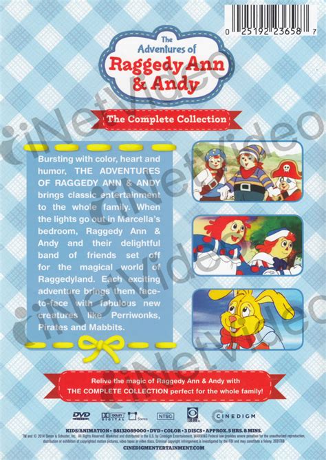 The Adventures Of Raggedy Ann And Andy The Complete Collection Boxset On Dvd Movie