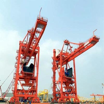 Heavy Duty Grab Type Ship Unloader System For Coal Unloading From Ship