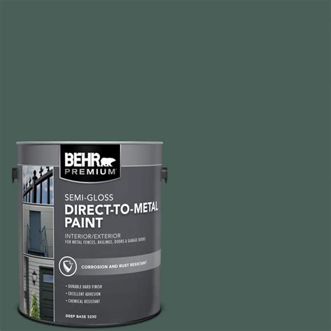 BEHR PREMIUM 1 Gal M440 7 Rainforest Semi Gloss Direct To Metal