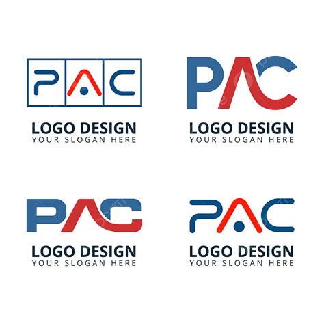 Gambar Koleksi Desain Logo Huruf P A C, Pac, Pa, Pc PNG dan Vektor ...