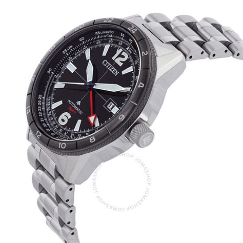 Citizen Promaster Air Gmt Automatic Black Dial Mens Watch Nb6046 59e 4974374339348 Watches