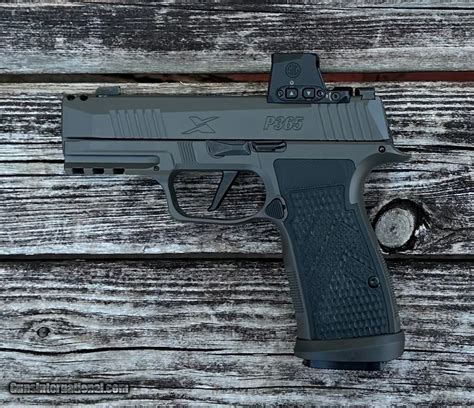 Sig Sauer P365 Axg Legion 365 9mm Compensated W Romeo X Compact