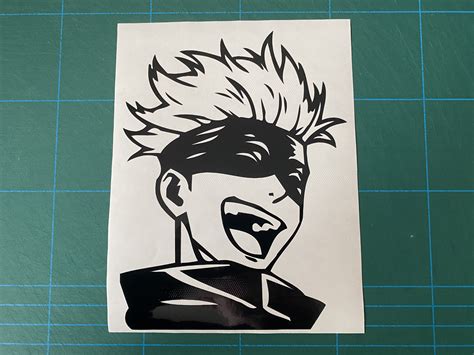 Jujutsu Kaisen Gojo Satoru Vinyl Sticker Etsy