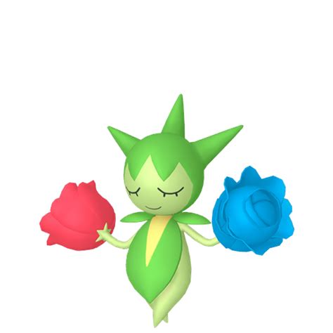 Roselia Pokemon Moveset Flower Pokémon Grass Type Poison Type Png