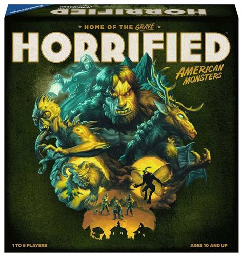 Horrified Board Game Expansion A New Adventure In Horror Unleash