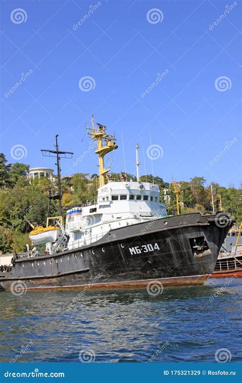 Russian Black Sea Fleet Warships in Crimea Editorial Stock Image ...