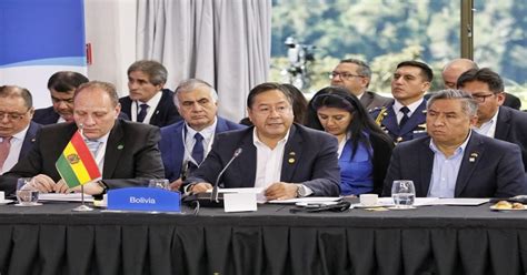 Arce La Adhesión De Bolivia Al Mercosur Representa Una Oportunidad única Para Fortalecer La