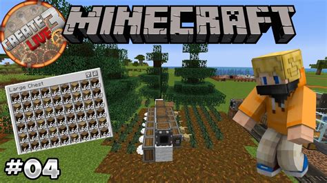 Baumfarm In Minecraft Create Live 3 04 YouTube