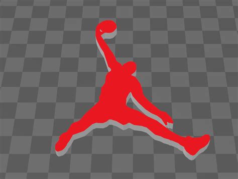 Stl File Michael Jordan Logos Michael Jordan Logos D Printable