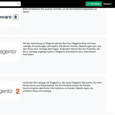 Shopware Integration F R Weclapp Weclapp Store