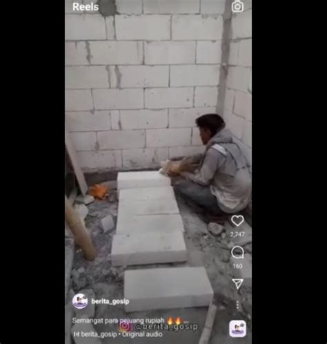 Viral Video Kuli Bangunan Makan Nasi Bungkus Tanpa Lauk Bikin Haru