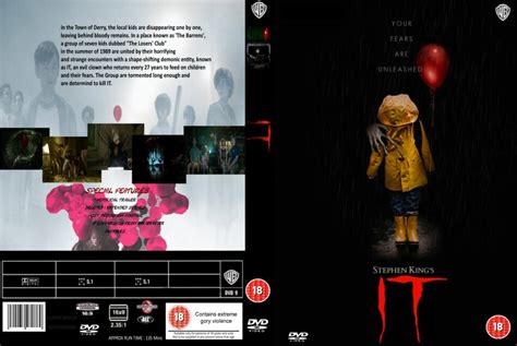 IT [2017] R2 CUSTOM DVD Cover - DVDcover.Com