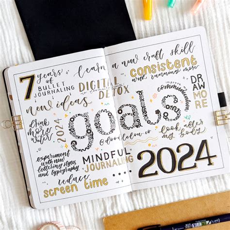 2024 Bullet Journal Set Up Bullet Journal 2024