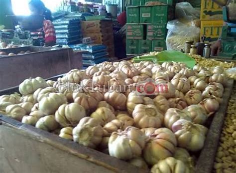 Selisih Rp2000Kg Ini Harga Terbaru Bawang Putih Di Pasar Baru Tuban