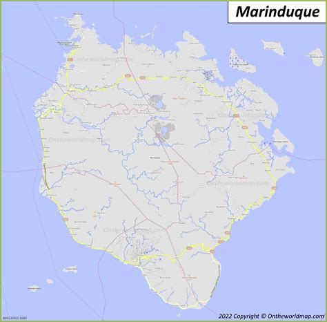 Marinduque Island Map | Philippines | Detailed Maps of Marinduque Island