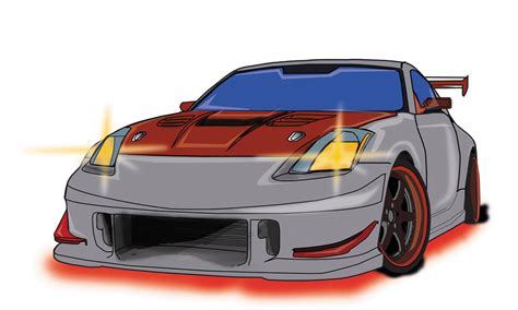 Nissan 350z Vector Art By Naturalkiller007 On Deviantart